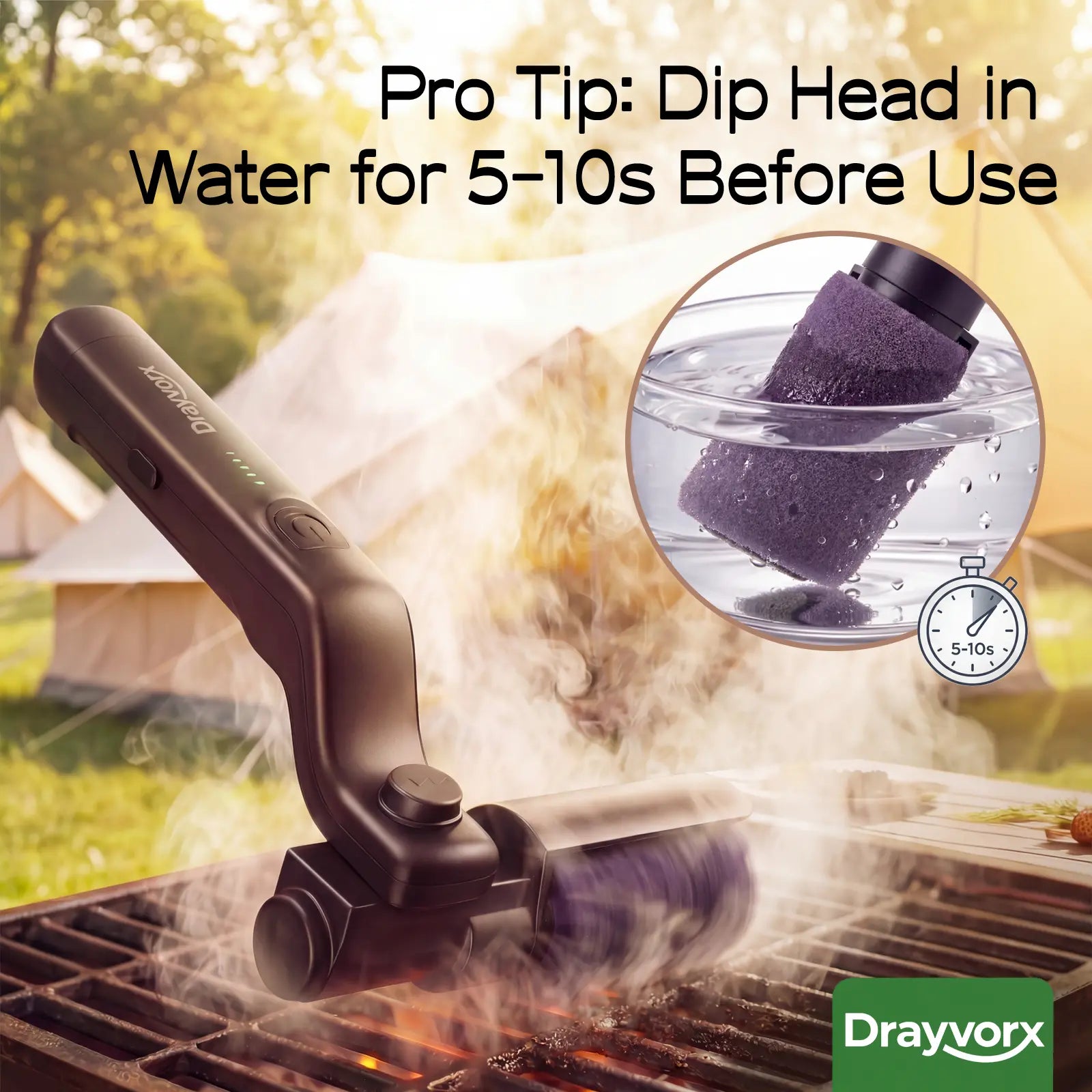 Professional Electric Grill Cleaner