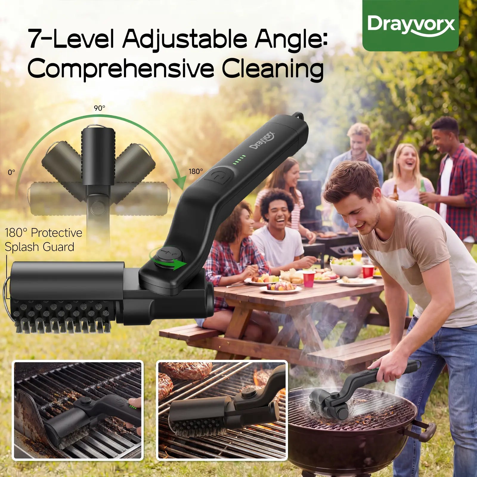 Professional Electric Grill Cleaner