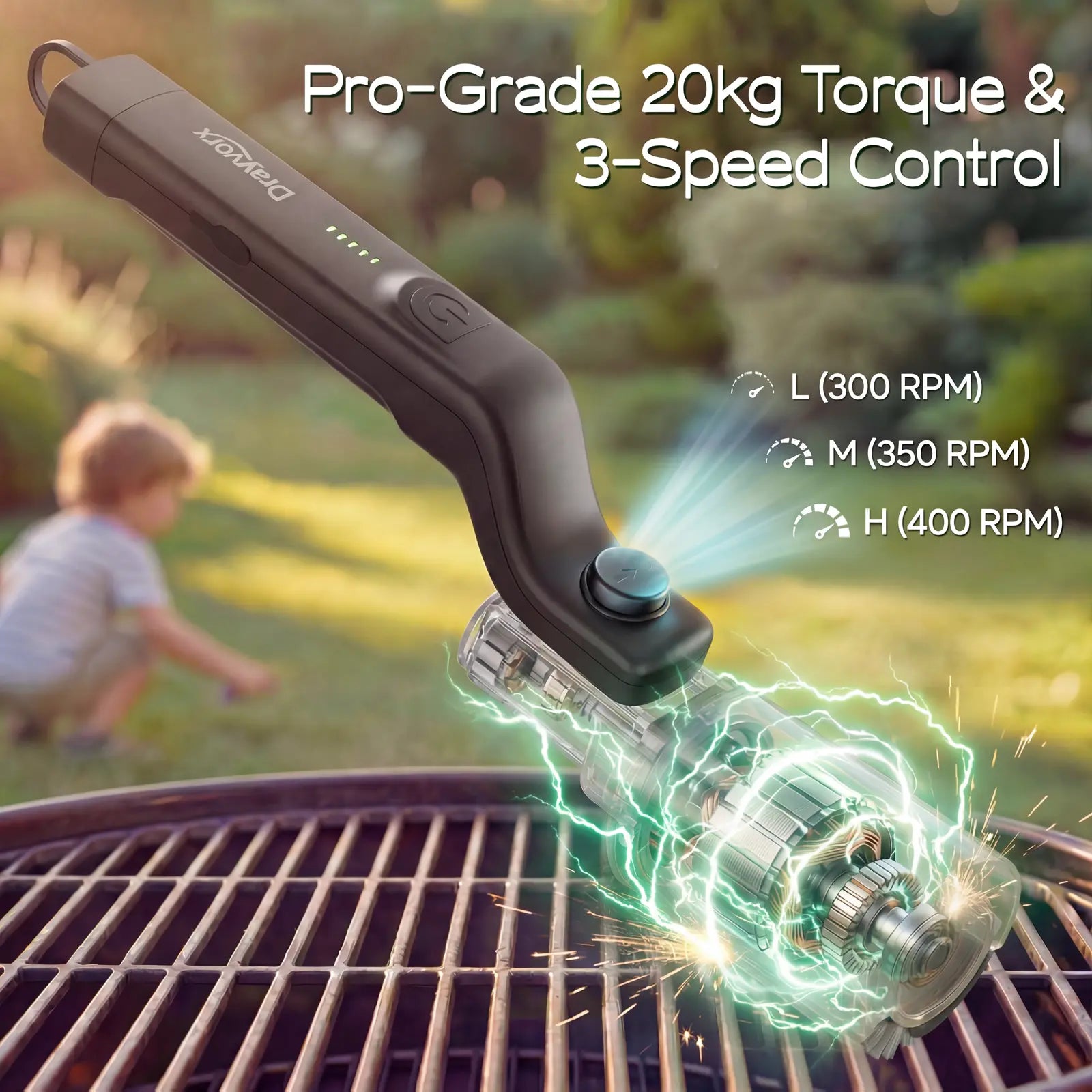 Professional Electric Grill Cleaner